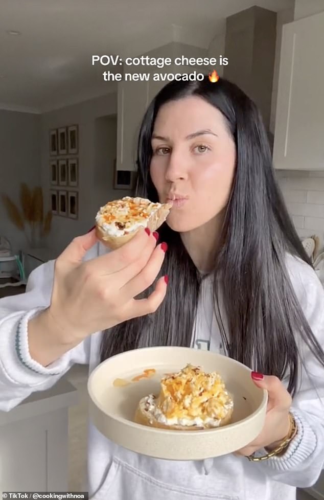 Gen Z's latest health food obsession is the return of an unlikely old favorite: cottage cheese. One TikToker @cookingwithnoa even called it the 