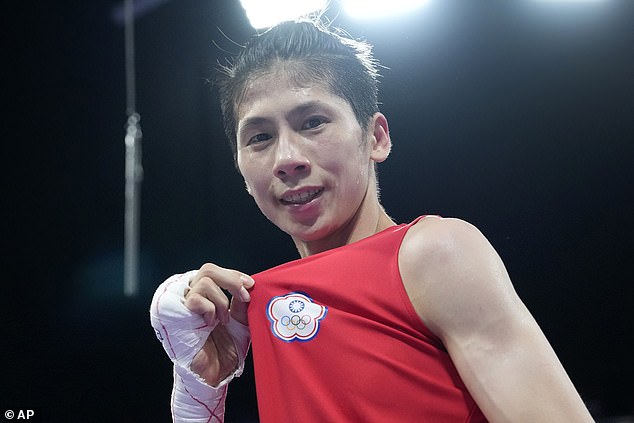 Lin Yu-ting is competing in the world championships in Paris after being banned from participating by the International Boxing Association (IBA) last year.