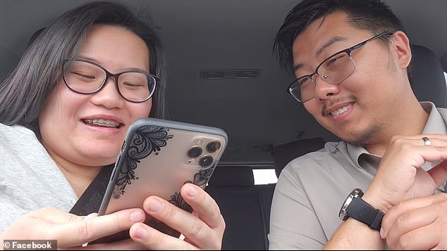 Christopher Yang posted footage online showing him and his late wife Melinda Thao finding out the gender of their baby girl Leona