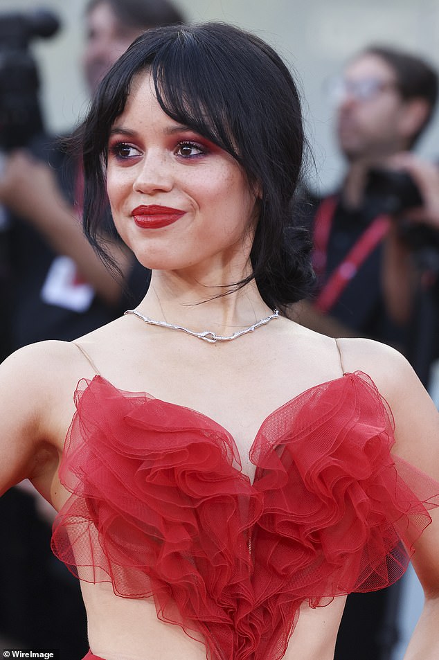 Jenna Ortega pulls out all the fashion stops while promoting her film " Beetlejuice Beetlejuice"