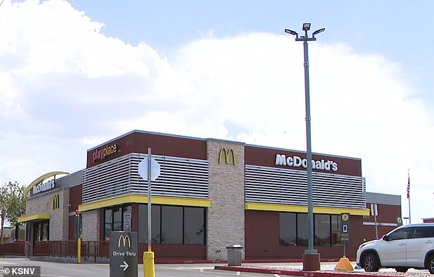 He has not been able to save for retirement his entire life, but he hopes to do so someday (Pictured: McDonald's Henderson)