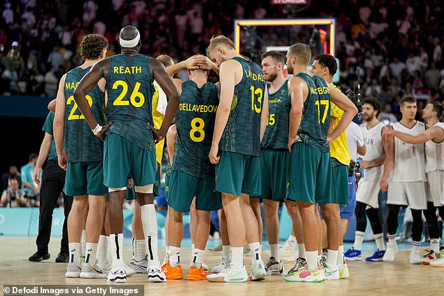 Australia have been eliminated from the Olympic Games after losing their quarter-final on Tuesday