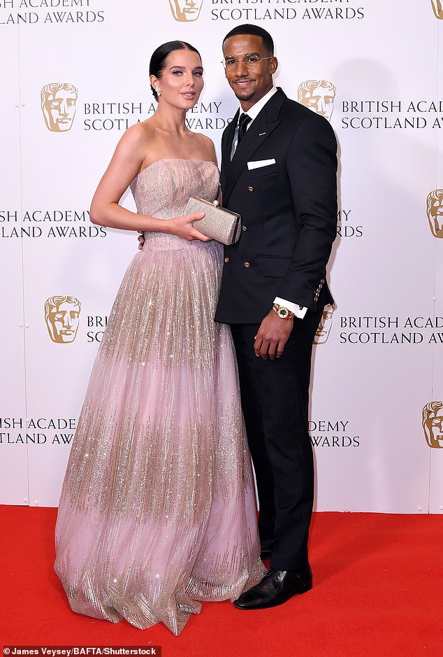 Helen Flanagan has revealed she and ex Scott Sinclair disagreed over whether to homeschool their children (pictured together)