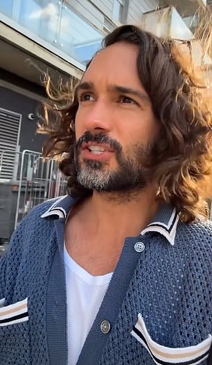 Joe Wicks shocked fans by drinking his wife Rosie's breast milk while on his way to Taylor Swift's final Eras Tour show at Wembley