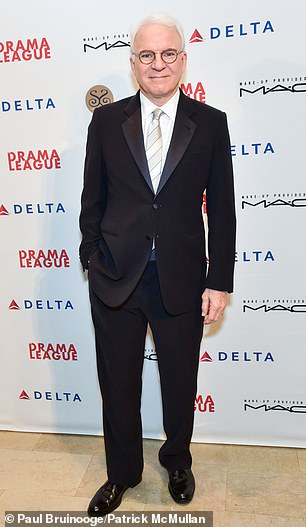 Martin seen in 2017 at the Drama League Benefit Gala