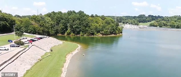 The incident occurred Sunday when the family was swimming in Percy Priest Lake in Nashville