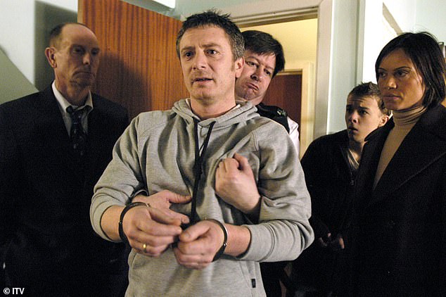 With news of his mysterious resignation leaving Coronation Street fans in stitches, it can be noted that Sean Wilson previously vowed never to return to the ITV soap (pictured in Coronation Street in 2005)