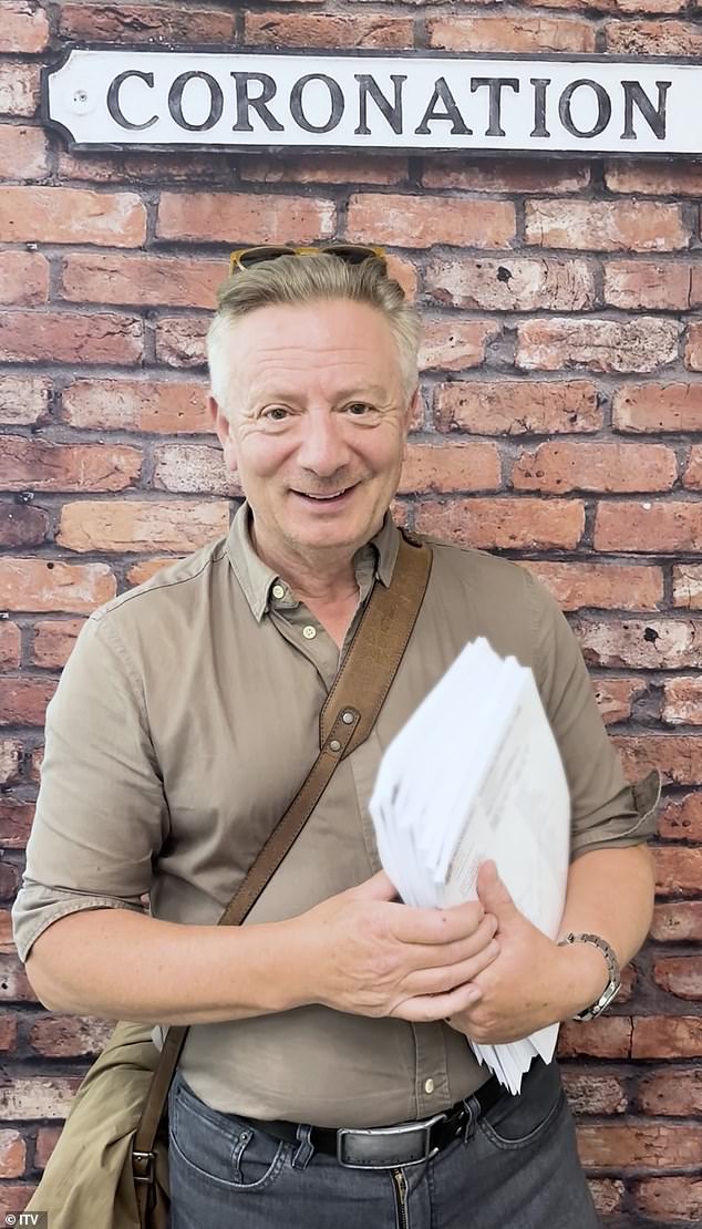 According to reports, the 59-year-old has suddenly left the show, forcing bosses to scrap his character Martin Platt's return storyline [pictured in July]