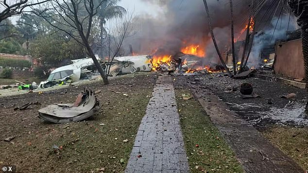 Voepass Airlines Flight 2283 crashed Friday in Vinhedo, a city in the southeastern Brazilian state of São Paulo.