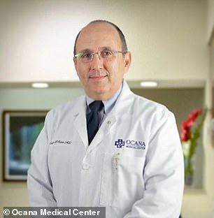 Dr. Antonio Ocana, owner of Ocana Medical Center in Florida, was accused of negligence after his patient fell into a coma