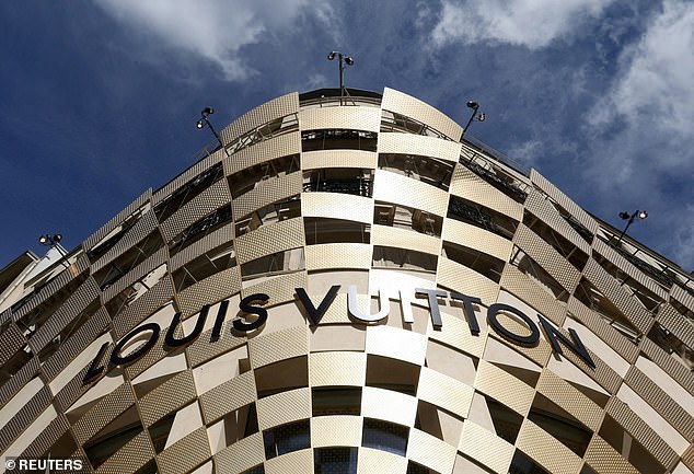 Losses: LVMH, the world's largest luxury conglomerate, whose brands include Givenchy, Celine, Stella McCartney and Louis Vuitton, has lost £81bn in a year