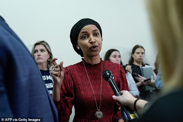 Democratic Rep. Ilhan Omar of Minnesota could be next in line to be fired, but pro-Israel groups have not given the same support to her opponent as they have to take on other members of the Squad.