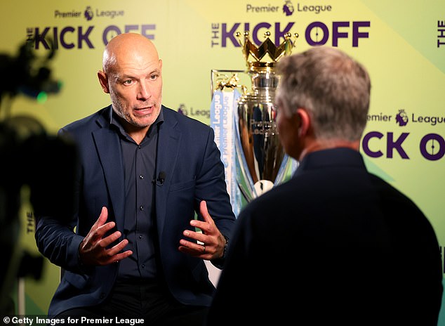 Howard Webb hosted a conference call featuring Gary Neville and