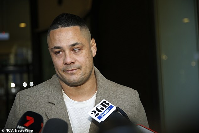 Hayne was emotional when the sexual abuse charges against him were officially dropped in June