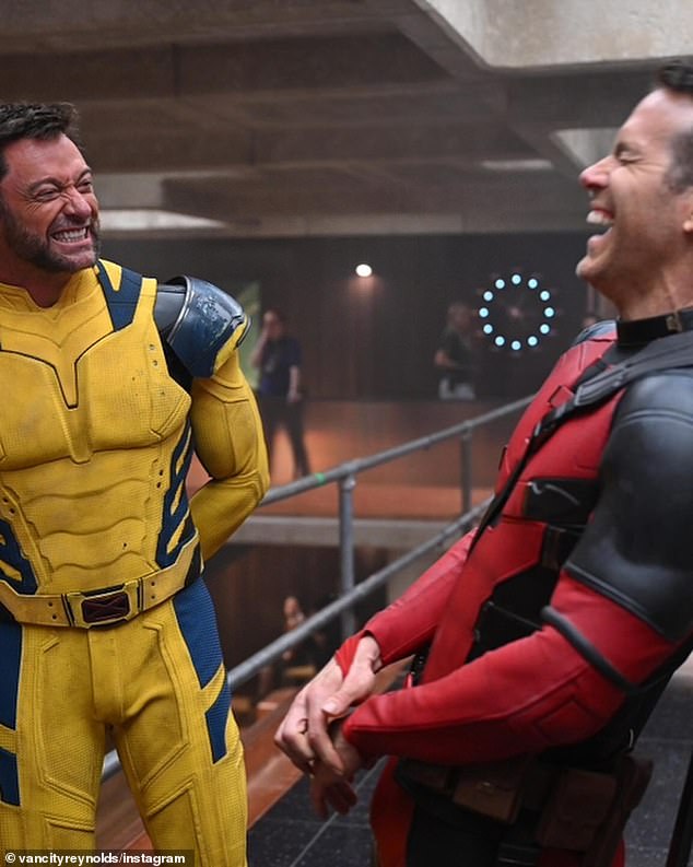 The two friends and colleagues have a lot to smile about, as Deadpool & Wolverine has now grossed $1.029 billion at the worldwide box office against a budget of $200 million.