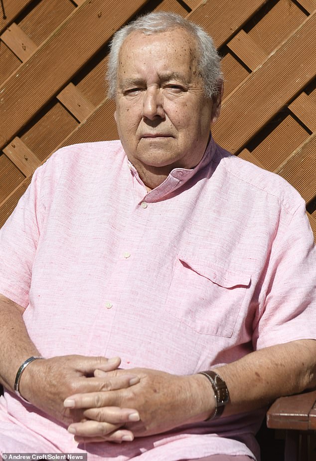 John Ashcroft (pictured) was told by his doctors in late July that he had been listed as 'deceased' in their system, when it was 'very clear' he was still alive.