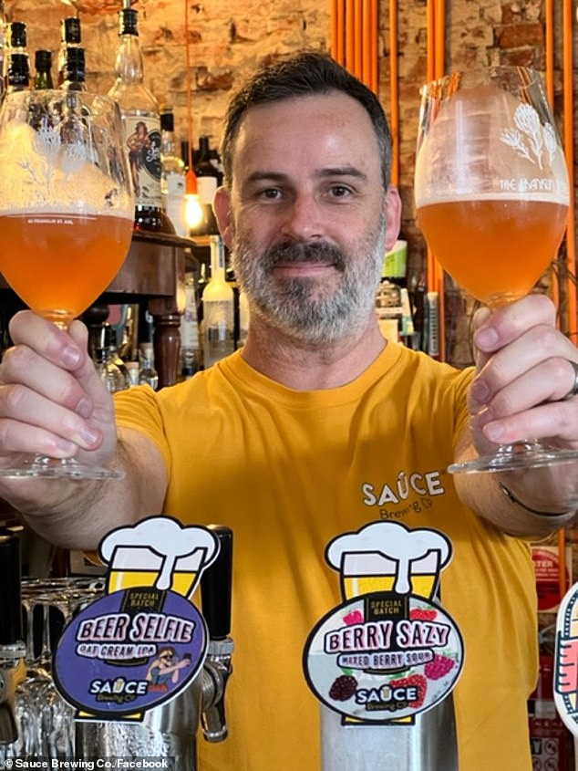 Mike Clarke (pictured), co-founder of Sauce Brewing, said the industry was being hit 'from all sides'