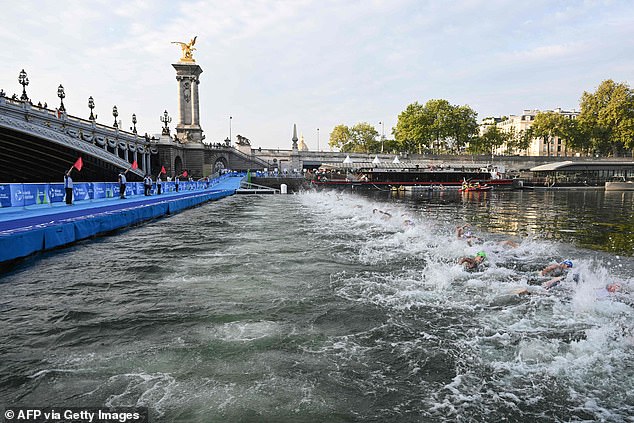 A French water charity found 'alarming' levels of bacteria in all but one of 14 samples taken from the Seine in the six months to April