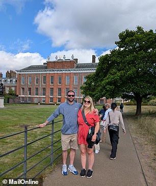 A sweet American couple who just want to explore London's tourist attractions