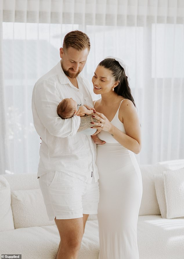 New Zealand couple Edna Swart and Reid Stephen welcomed their first son Astyn in April, but their birth was horrific. Edna, the founder of skincare brand Ed&i Body, said the gruelling 24-hour labour was unbearable and it was hard to talk about the traumatic ordeal months later