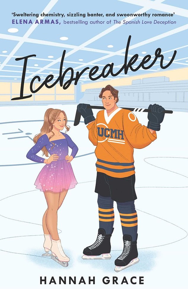 The illustrated cover of Icebreaker (pictured) has confused parents and children into thinking the novel is age-appropriate, but the content is explicit