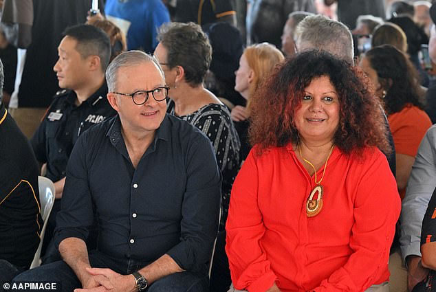 Prime Minister Anthony Albanese and Minister for Indigenous Australians Malarndirri McCarthy