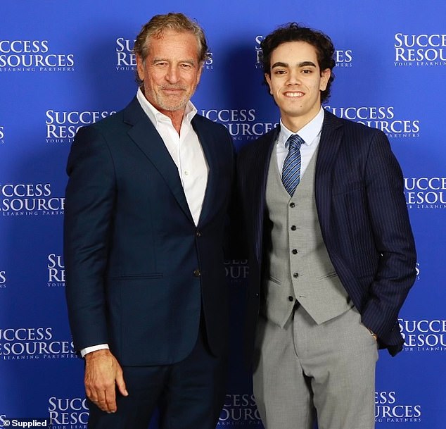 19-year-old real estate investor Cristian Caponi (right) has revealed he now owns three homes without any financial help from his parents