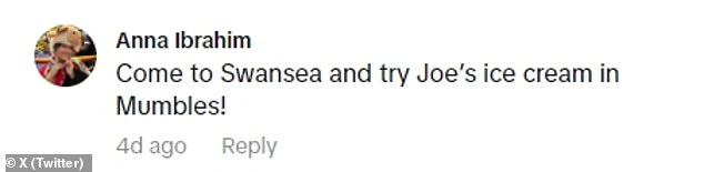 Thousands of viewers flooded his comments section with more desserts he should try from Wales, including bara brith and Joe's ice cream