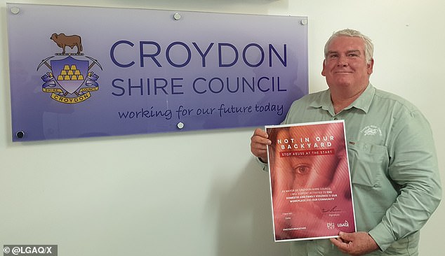 The mayor of Croydon Shire Council in North Queensland, Trevor Pickering (pictured), will not stand in the next election amid frustrations with 'woke' culture