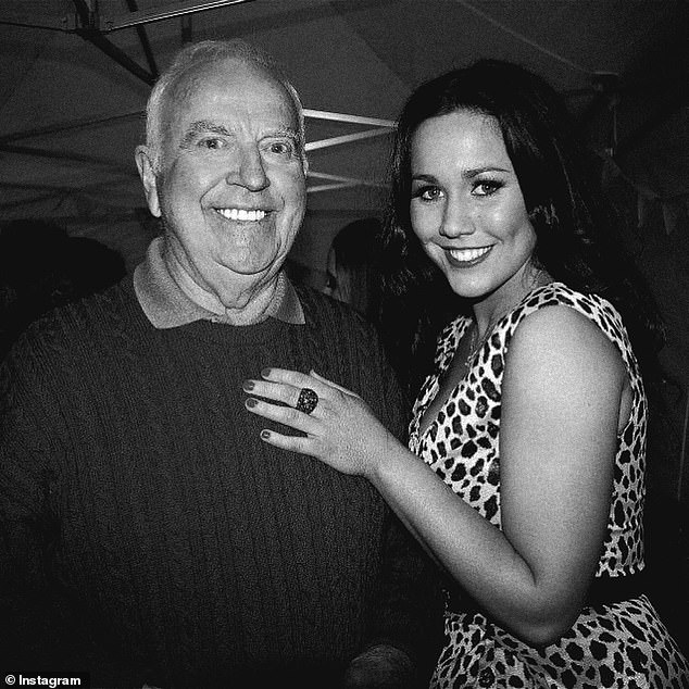 Sophie Cachia has shared her grief following the death of her grandfather. The 33-year-old influencer revealed on Instagram on Friday that her father, Bruce, had passed away. Both pictured