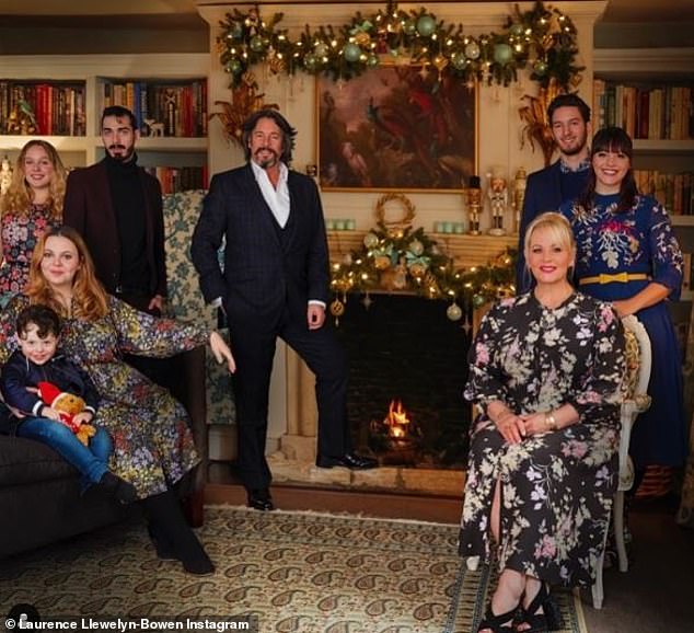 Inside Laurence Llewelyn-Bowen's unconventional family home as the star reveals BOTH his adult daughters, their partners and four grandchildren live in his Cotswolds mansion