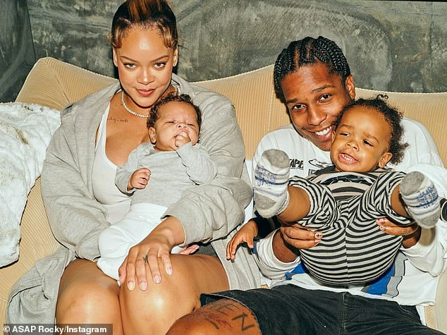 Rihanna and A$AP Rocky surprised fans on Thursday by giving a sneak peek inside their $14 million Beverly Hills mansion, where they live with their children Riot Rose, 12 months, and RZA, two.