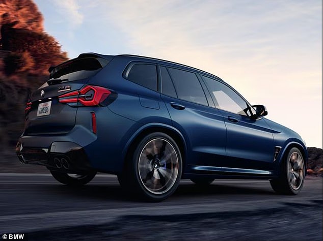 Elizabeth, the campus chaplain at the University of Detroit Jesuit High School, bought a brand new BMW a few weeks after sending those texts and let her son have access to it, despite the fact that the BMW could reach speeds of 177 mph. Stock BMW X3 M pictured above