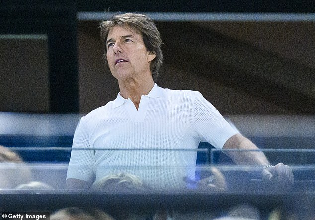 Tom Cruise is expected to take over the baton from current host Paris at Sunday's closing ceremony, meaning he is likely to be a fixture at the LA Olympics.