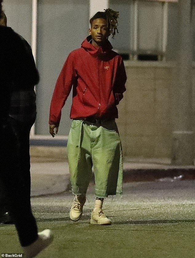 Jaden Smith and his girlfriend Sab Zada ​​were spotted after a night out at celebrity hotspot The Nice Guy in West Hollywood