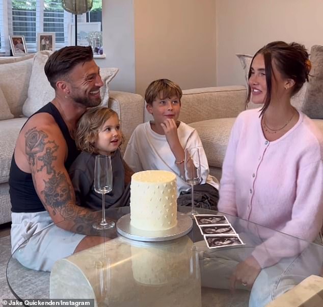 Jake Quickenden's pregnant wife Sophie has left fans in stitches with her 'honest reaction' after discovering she was having a third son and would soon be in the minority