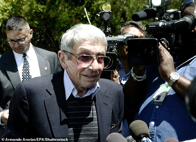 Jay Kanter, a legendary film producer and Hollywood agent, has died at the age of 97; he is pictured in 2004