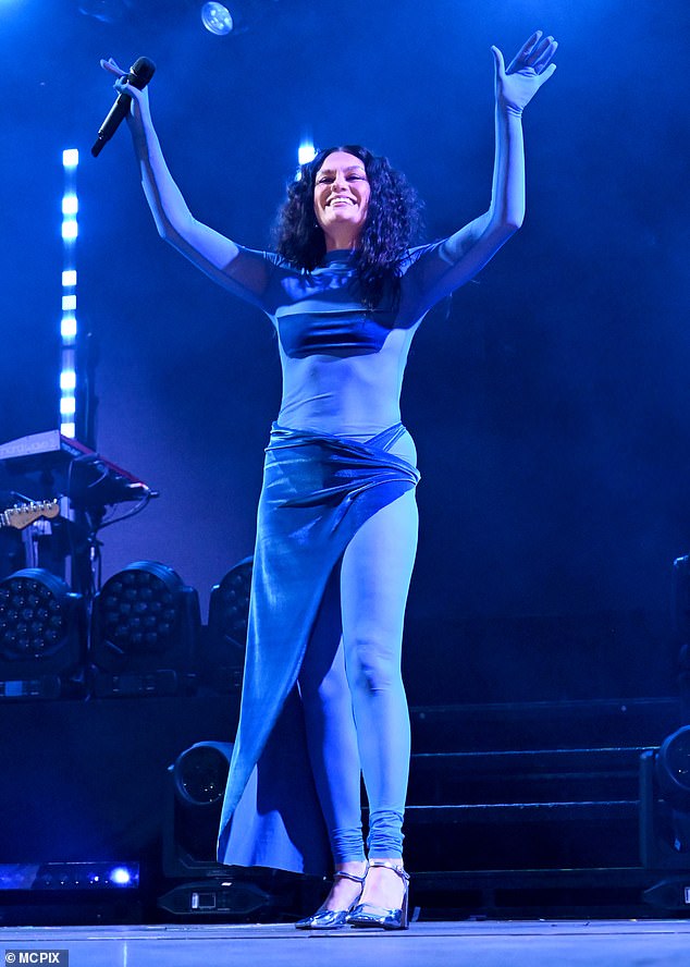 Jessie J put on a spicy performance when she performed at Manchester Pride on Saturday