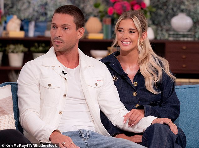 Love Island star Joey Essex admitted he deliberately played the 'pantomime villain' on the show (pictured with Jessy Potts on This Morning)