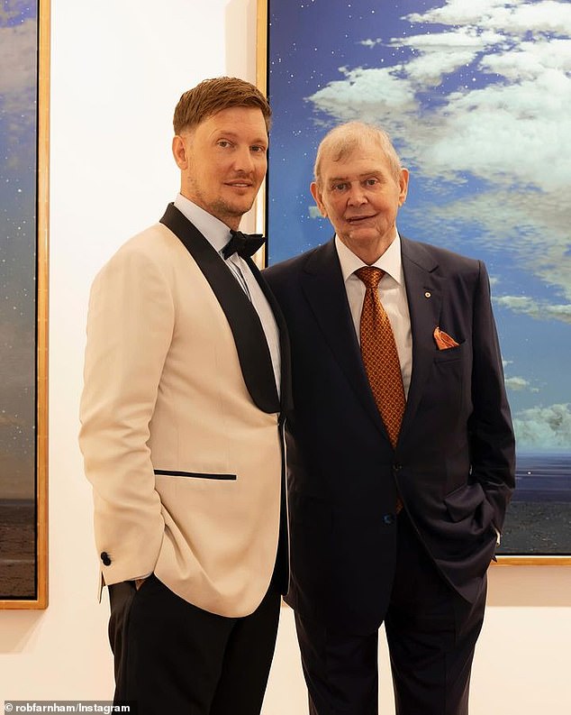 Australian music legend John Farnham appears to be well on his way to recovery after a huge declaration of love from his fans following his battle with cancer. Pictured with son Robert