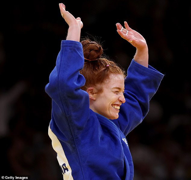 Austrian judoka Lubjana Piovesana (pictured) defeated Lucy Renshall on Tuesday, taking revenge on a competitor she called a 