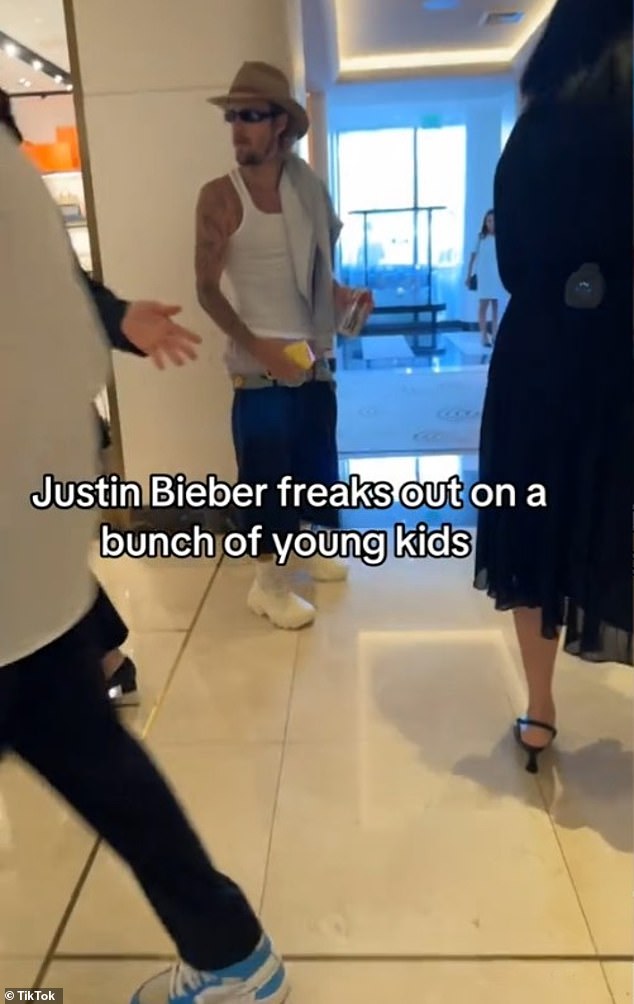 Justin Bieber went viral on Thursday after a video surfaced of him yelling at teenagers in public