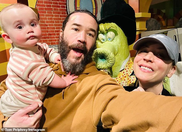 She and Pelphrey, 41, first became romantically linked in May 2022, and she announced her first pregnancy later that year — they are seen with daughter Matilda