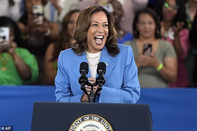 Kamala Harris traveled to Raleigh, NC to deliver her first policy speech as the Democratic presidential candidate, focusing on the economy on August 16, 2024