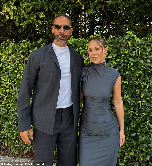 Kate Ferdinand and her husband Rio wore a stunning outfit as they posed for Instagram photos in preparation for their wedding on Monday