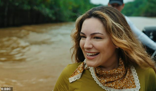 Kelly Brook left viewers stunned after the opening episode of Celebrity Race Across The World on Wednesday when she revealed her real name