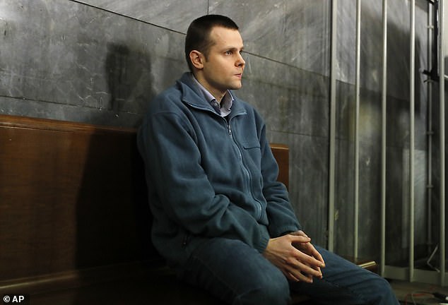 Lukasz Herba (pictured, in court) remains in prison after being sentenced to 16 years in 2018, but this sentence was later reduced by five years. He is expected to be released early next year.