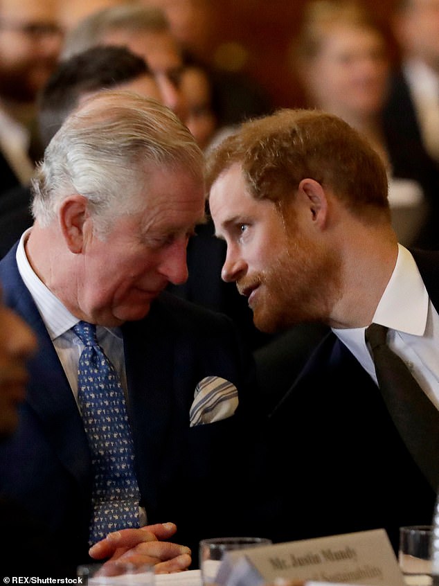 The advice he received from spiritual leaders has prompted King Charles to consider repairing his relationship with Prince Harry, seen here with his son in 2018