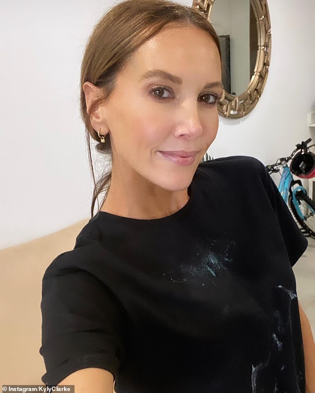 Kyly Clarke has revealed how art helped her 'find' herself in comments made weeks after her ex-husband Michael went public with his new romance