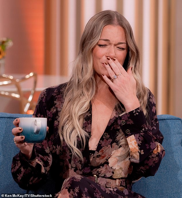 LeAnn Rimes was left gagging on This Morning on Thursday as she tried traditional British dishes including a 'very dry' Scotch egg, pork scratchings and Bovril